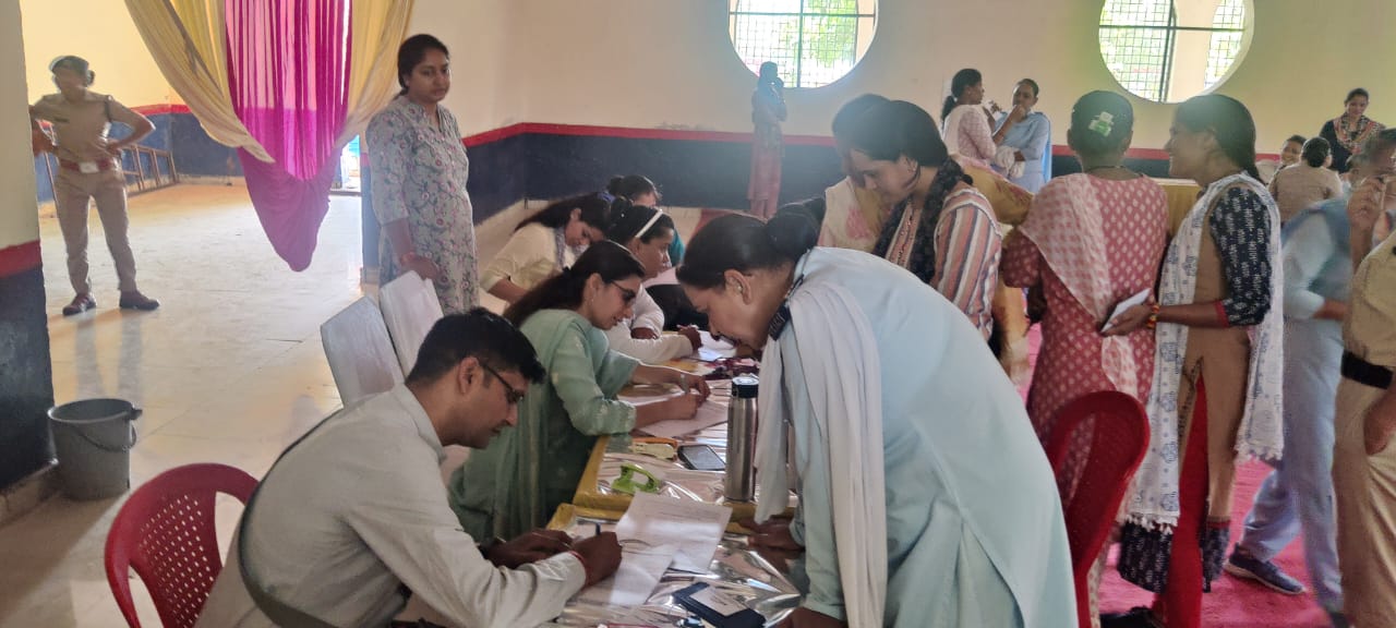 Pap smear awareness camp at police line DRP